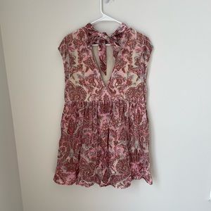 Free people velvet dress